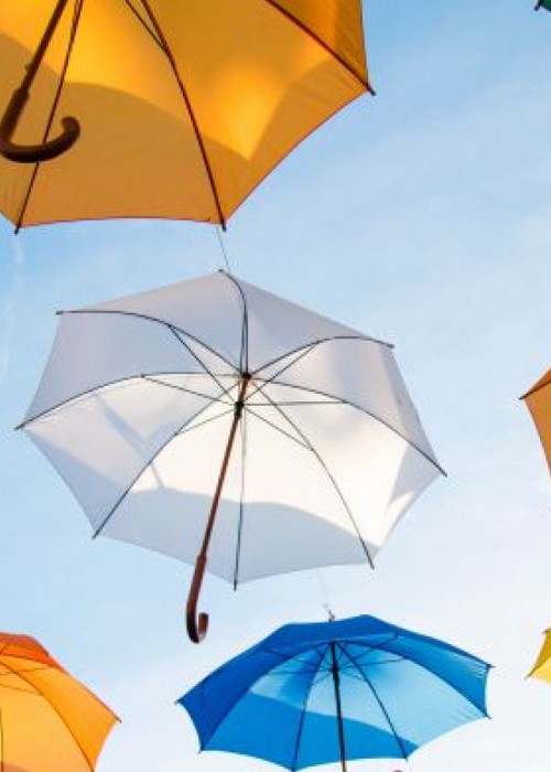 Flying Umbrellas