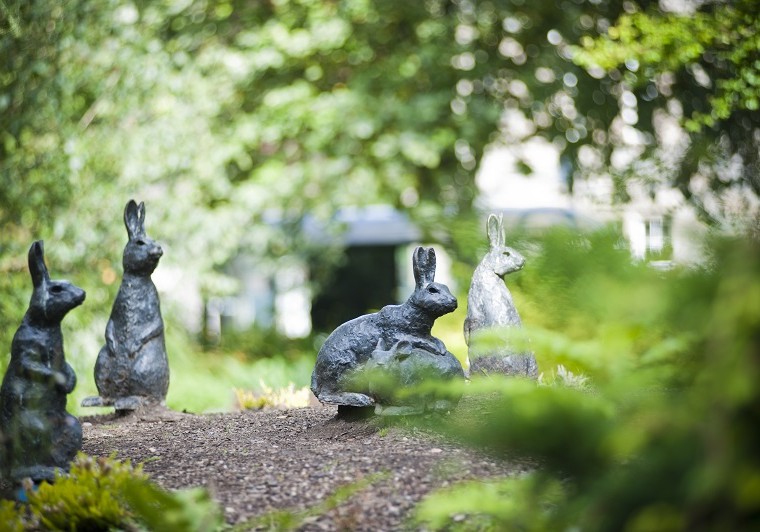 Rabbit Family, Beatrix Potter Gardens Birnam