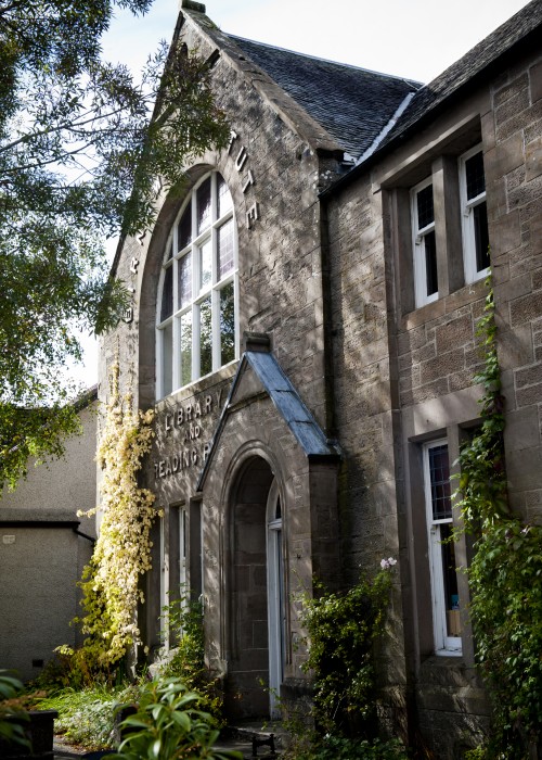 Old Birnam Institute building entrance