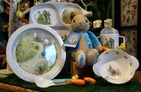 Peter Rabbit plate set at Birnam Arts