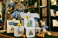 Peter Rabbit tins at Birnam Arts