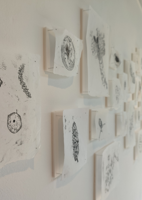 Pockets of Experience installation by Ciara Gibson, AiR 2022