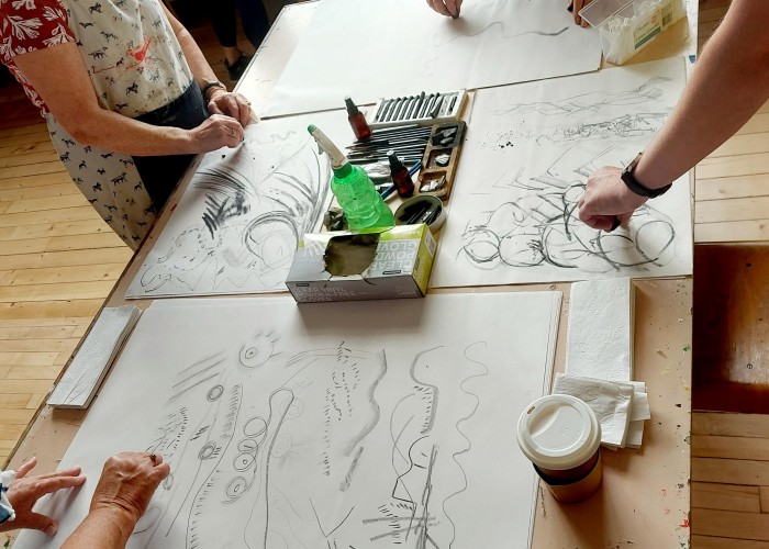 Ageing Creatively: Well Kent Places Workshops at Birnam Arts