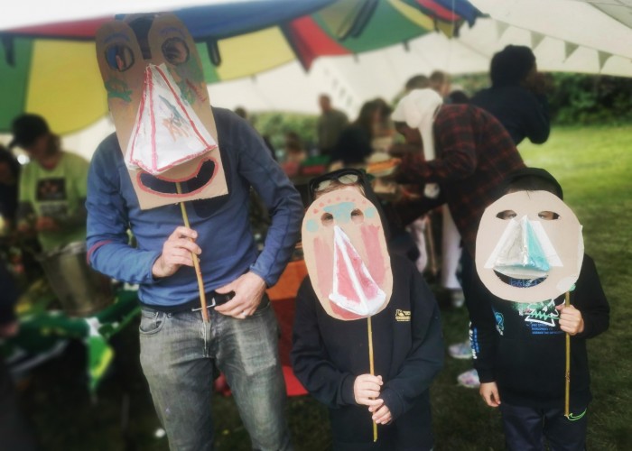 Luminous Lantern Masks Kids Workshop with Nicky May at Birnam Arts