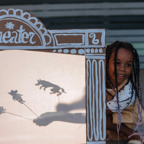 Shadow Puppets Kids Workshop with Anna Kelso at Birnam Arts