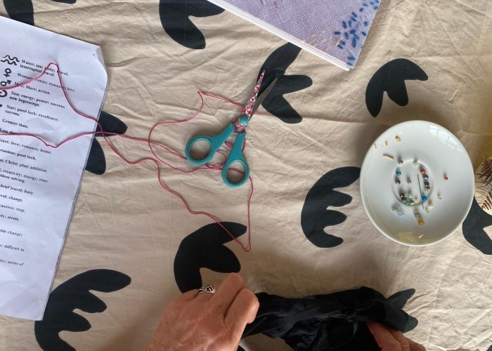 Feminist Embroidery Workshop with Nicky May Bolland at Birnam Arts