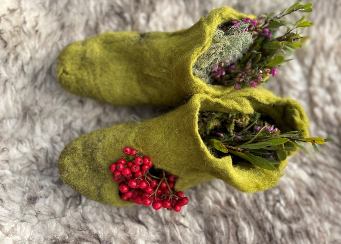 Felt Your Own Story Pouch Workshop with Claire Hewitt at Birnam Arts