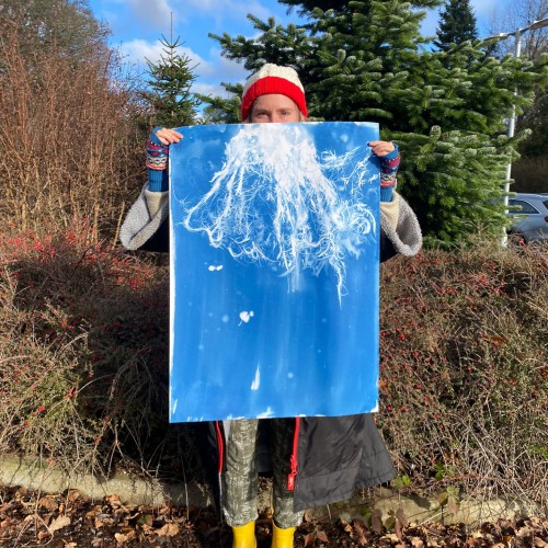 Cyanotype Workshop with Eve McGovern Miller at Birnam Arts