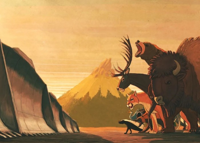 Adventures in Animation: Four Souls of the Coyote at Birnam Arts