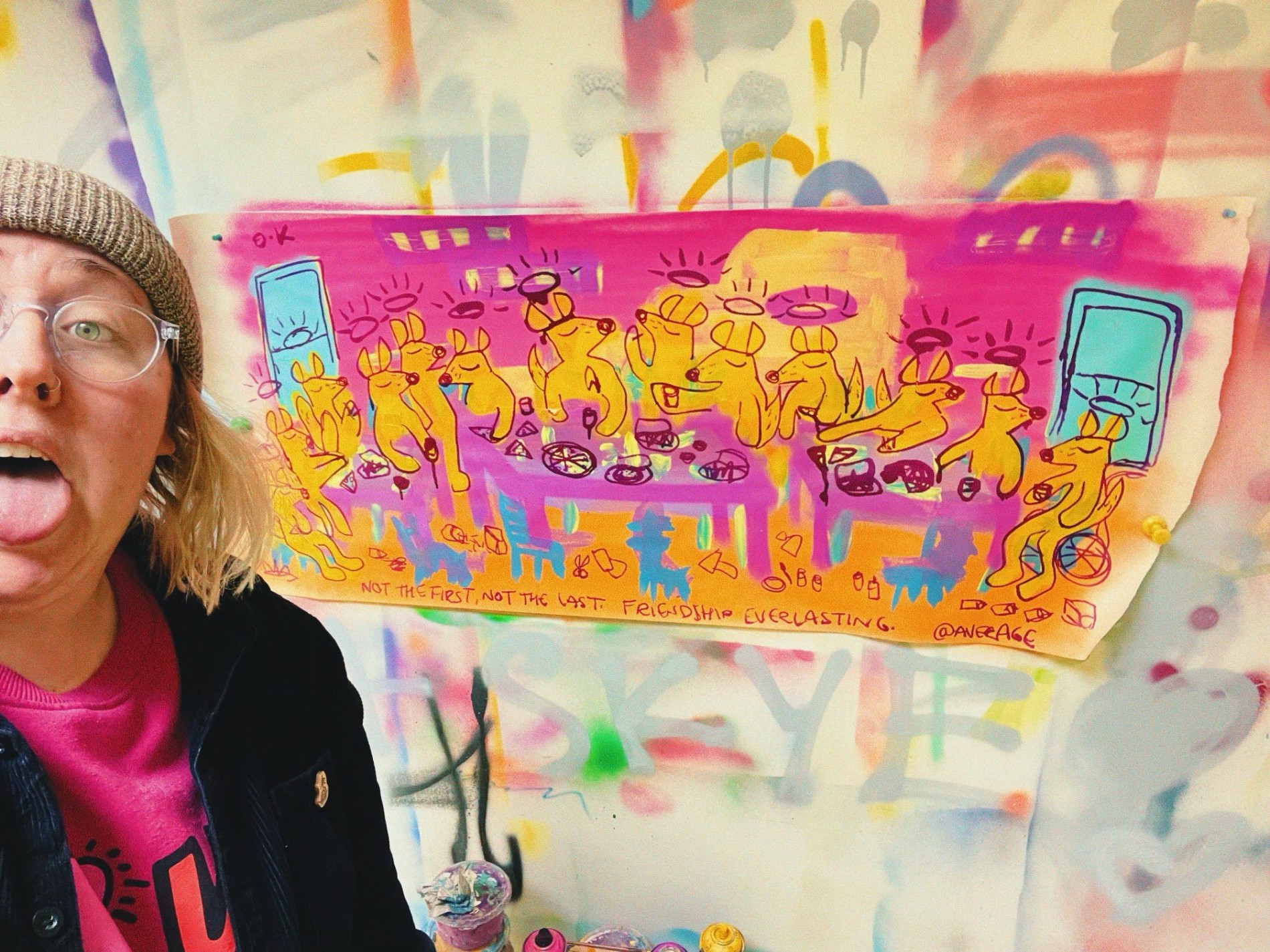 Jaz Grady graffitti