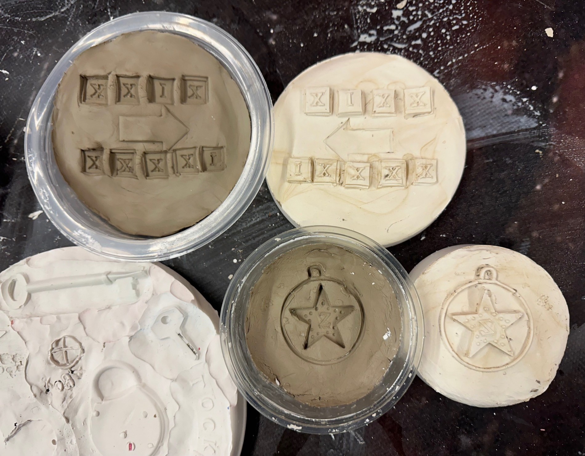 Helen O'Brien Plaster Relief Moulds