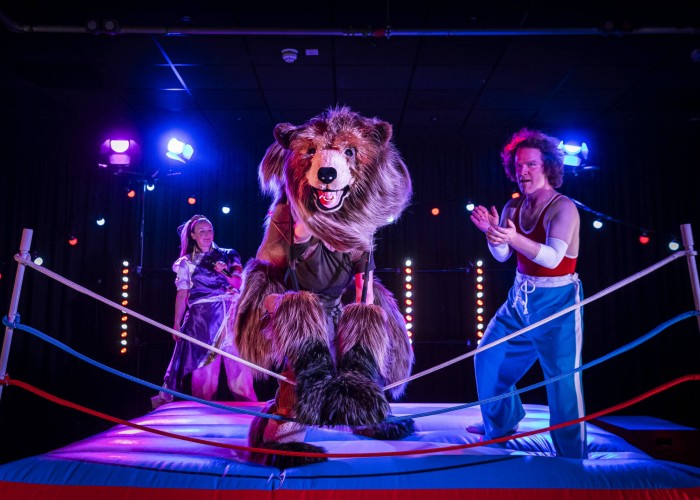 Hercules the Bear at Birnam Arts
