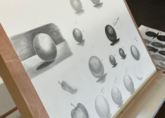 Drawing Techniques with Pencil Workshop - Caroline Foote at Birnam Arts