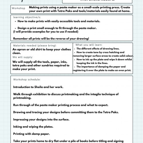 Sheila Roberts Lesson Plan