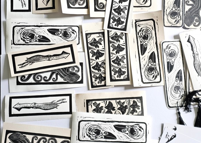 Introduction to Lino Cut Workshop with Lisa Speirs-Fleming at Birnam Arts