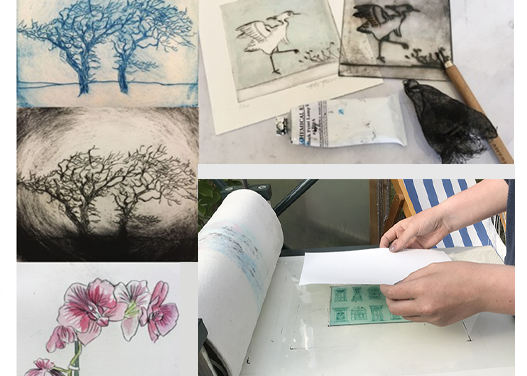 Introduction to Drypoint Printmaking with Hetty Haxworth at Birnam Arts
