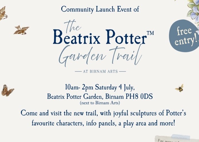 The Beatrix Potter&trade; Garden Trail Community Launch at Birnam Arts