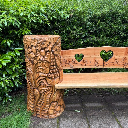 Engagement Bench, Beatrix Potter Garden, Birnam